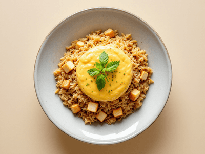 Nasi Lemak with Tofu