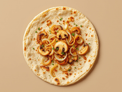 Mushroom Onion Dosa