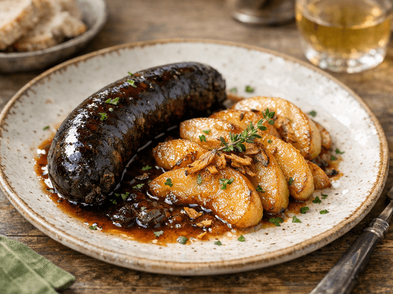 Boudin Noir aux Pommes