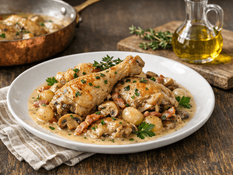 Coq au Riesling