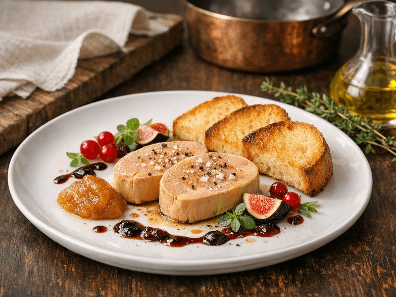 Foie gras mi-cuit