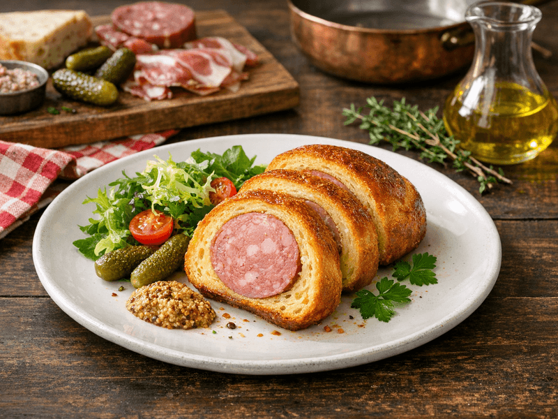 Saucisson brioché