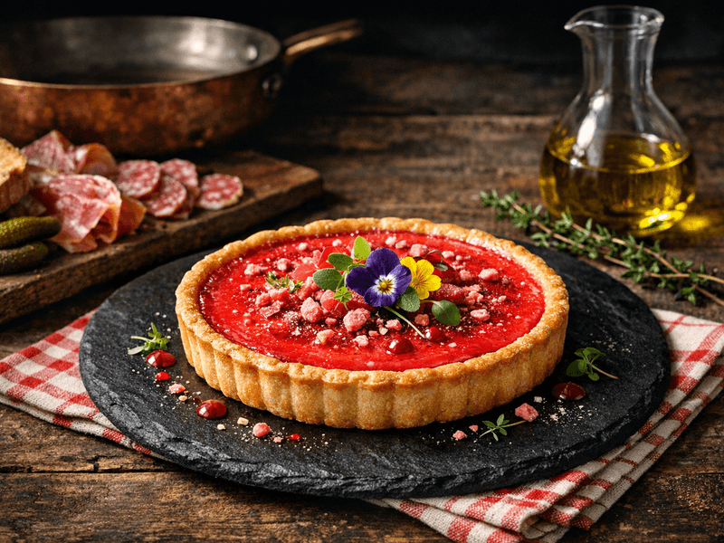 Tarte aux pralines