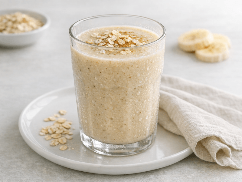 Banana Oats Smoothie