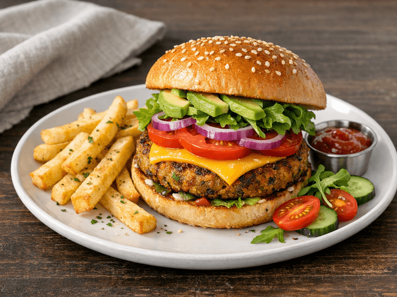 Hamburguesa Vegetariana