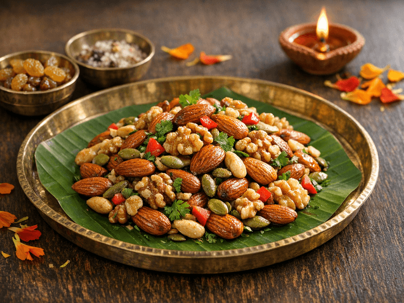 Almond and Walnut Trail Mix (raw)