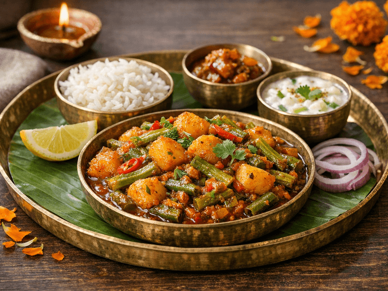 Aloo Gawar Curry