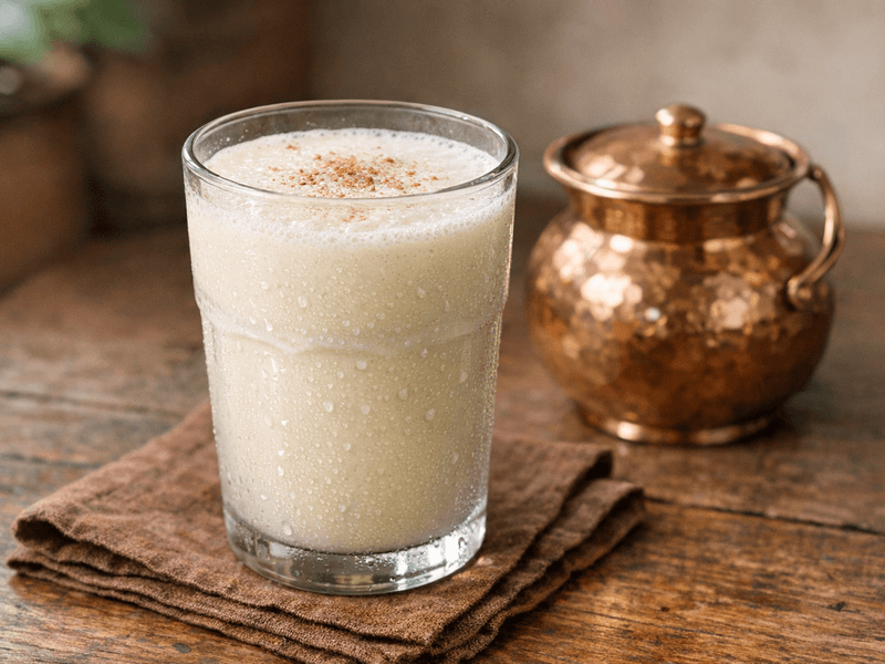 Atom Whey Protein Shake 1 Scoop with Milk