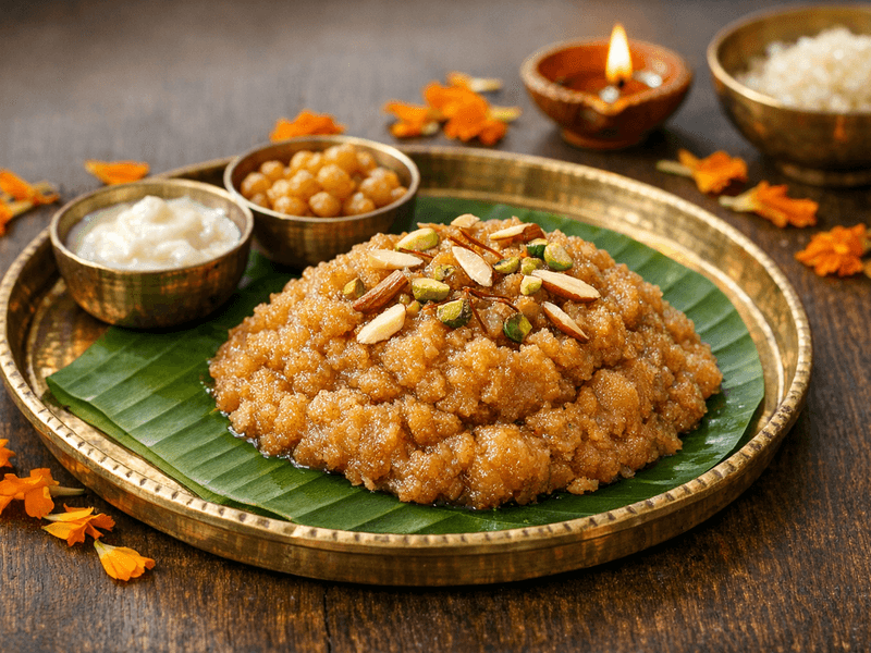Atte ka Halwa (Haryanvi)