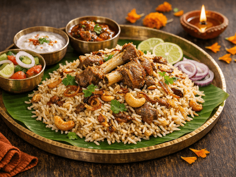 Awadhi Mutton Pulao