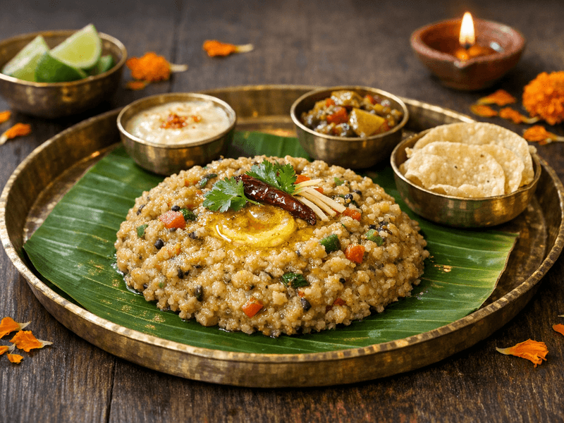 Bajra Khichdi Ghee