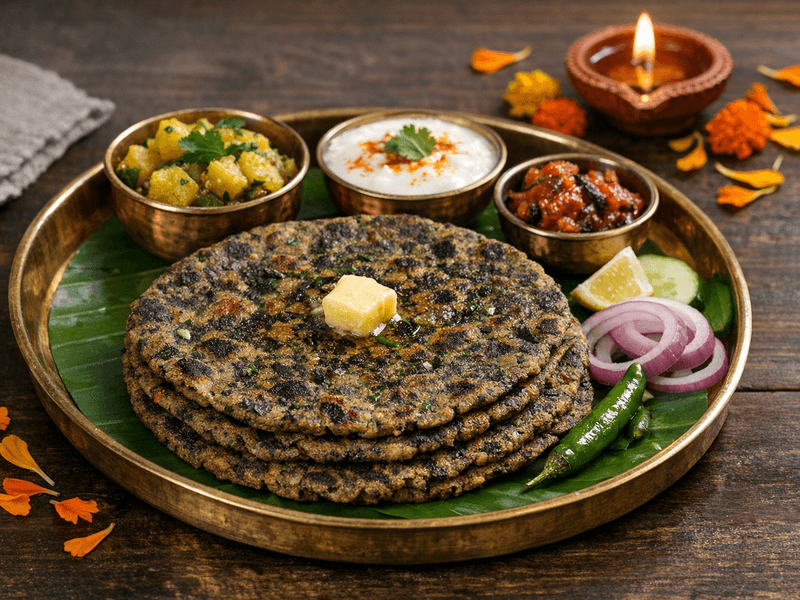 Bajra Methi Roti