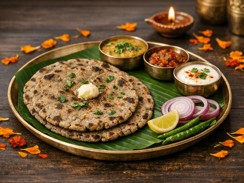 Bajra Roti (Haryanvi)