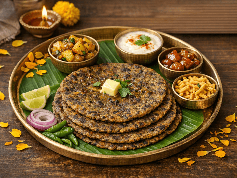 Bajra Thepla