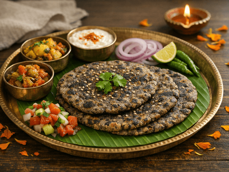Bajra Til Roti