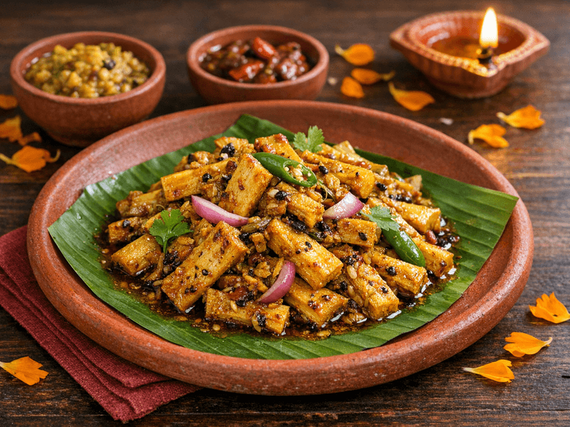 Bamboo Shoot Pickle (Jharkhandi)