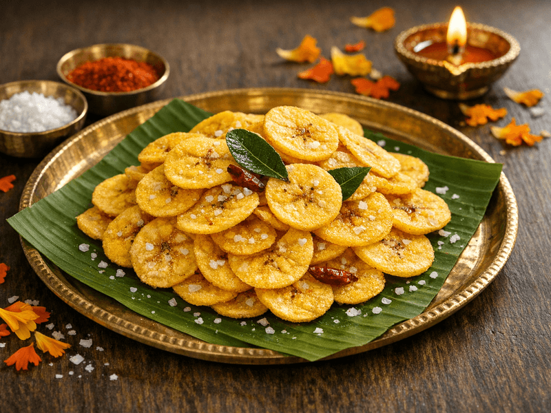 Banana Chips with Salt