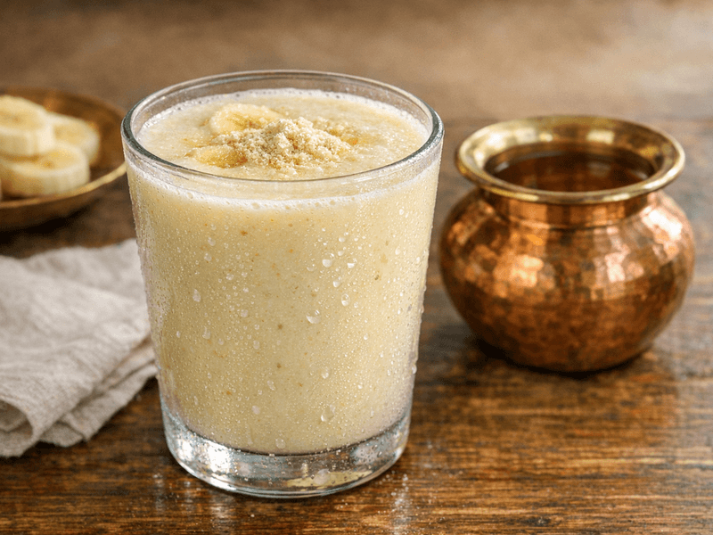 Banana Whey Protein Shake
