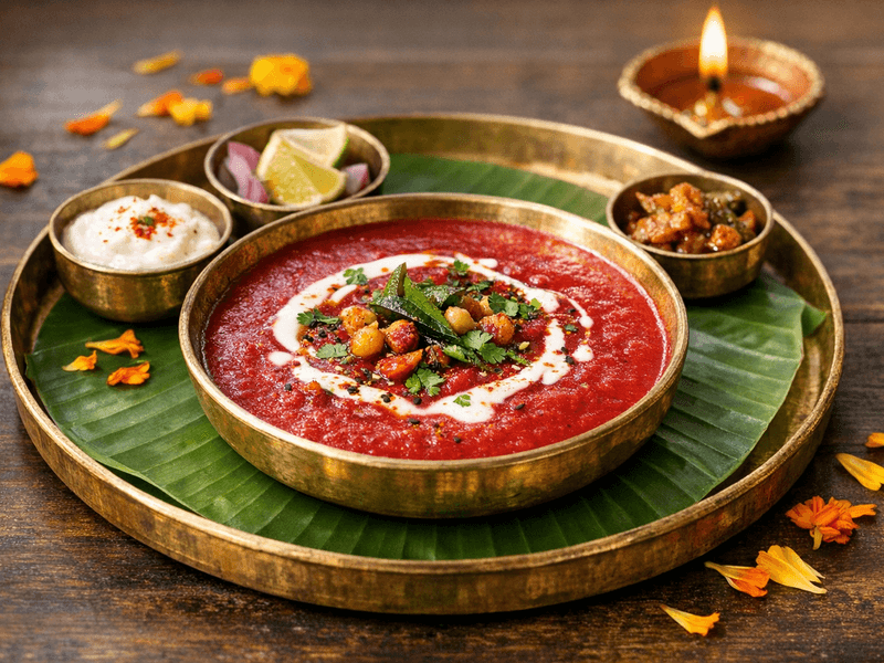 Beetroot and Carrot Soup