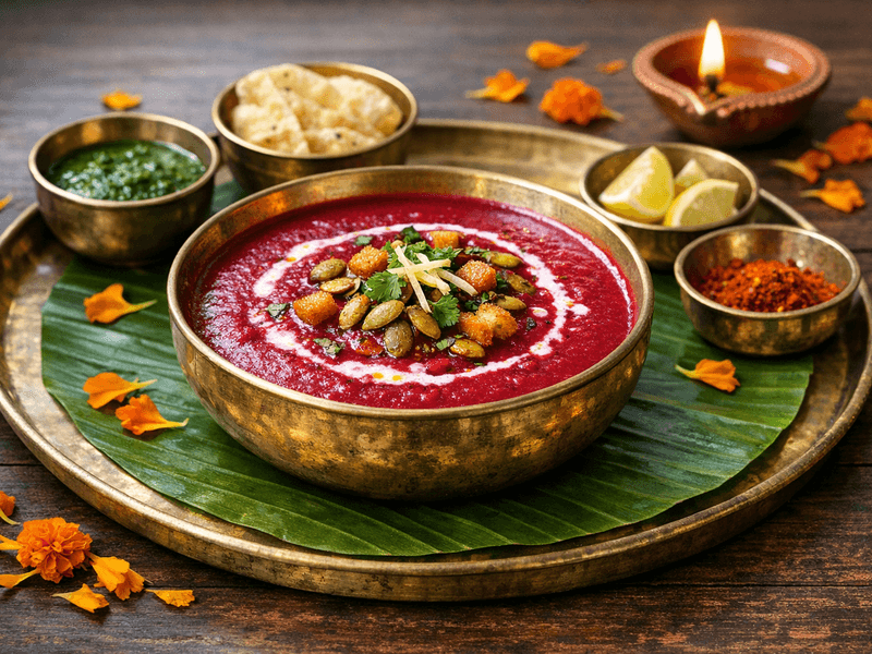 Beetroot Pumpkin Soup