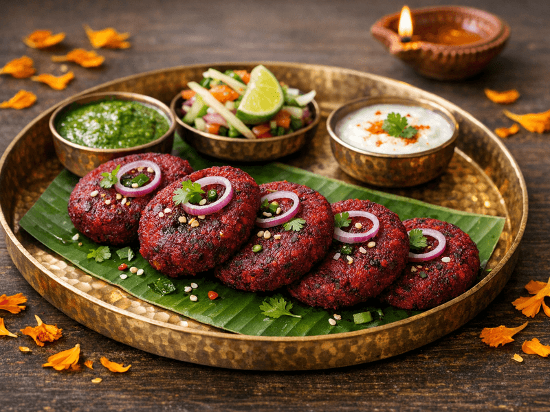 Beetroot Tikki