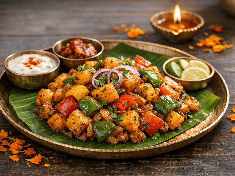 Bell Pepper with Potato
