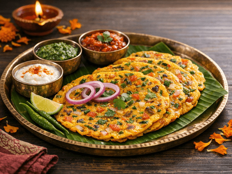 Besan Flour Pancake