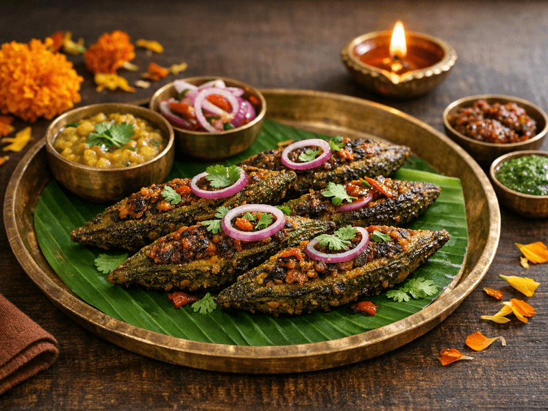 Bharwa Karela
