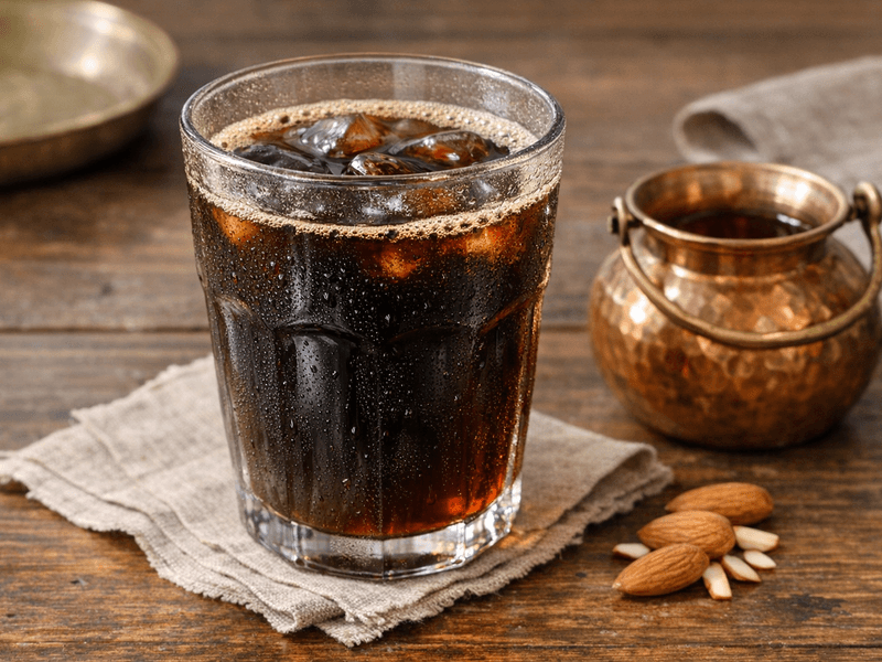 Black Coffee with Almond Extract