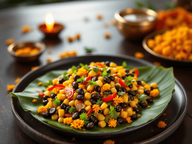 Black Eyed Beans Salad