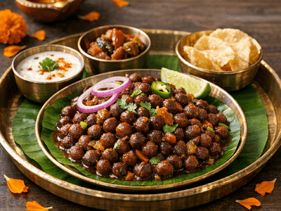 Boiled Kala Chana