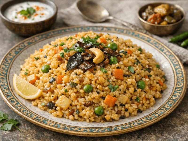 Broken Wheat Khichdi