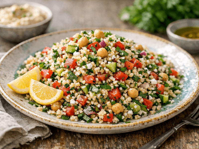 Broken Wheat Salad