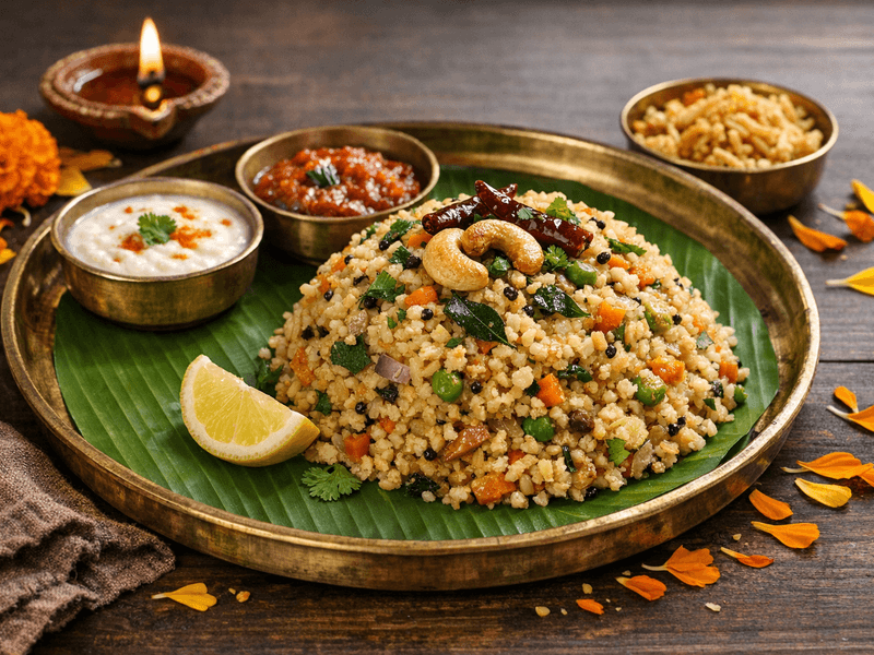 Broken Wheat Upma