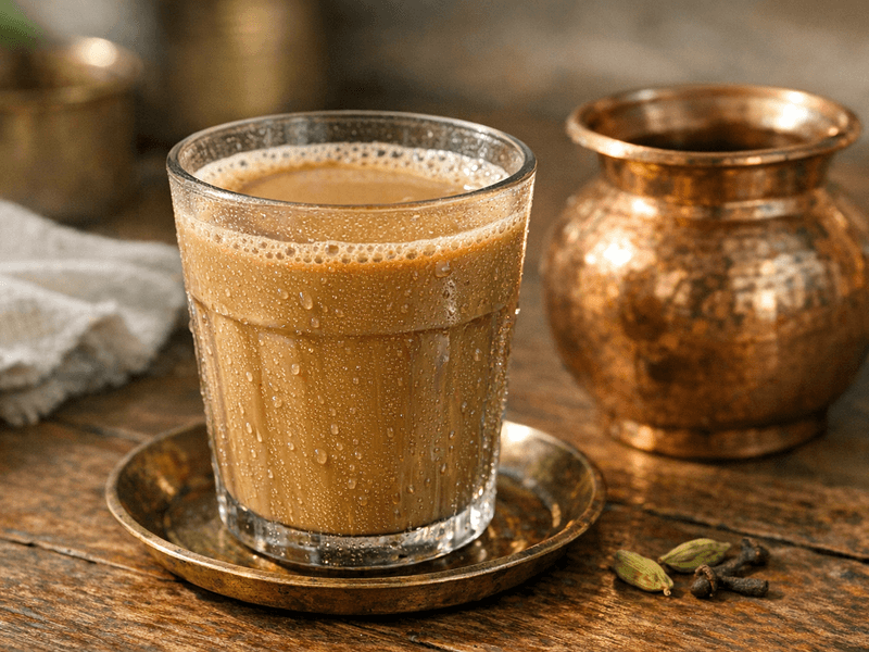 Buffalo Milk Coffee Without Malai