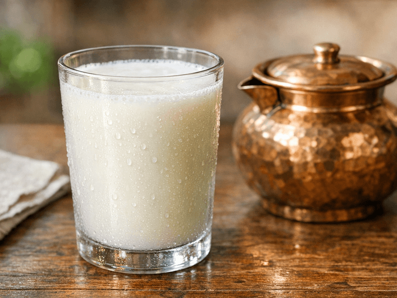 Buffalow Milk Malai Removed