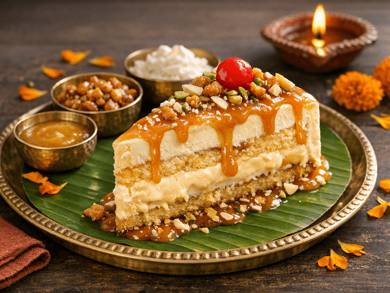 Butterscotch Ice Cream Cake