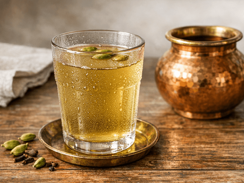 Cardamom Tea Without Sugar