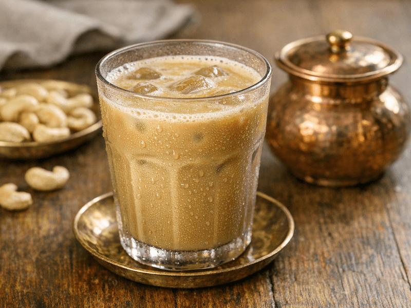 Cashew Coffee with Sugar