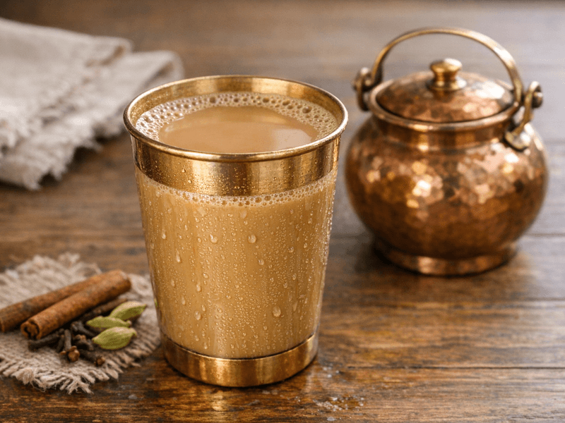Chai with Whole Milk