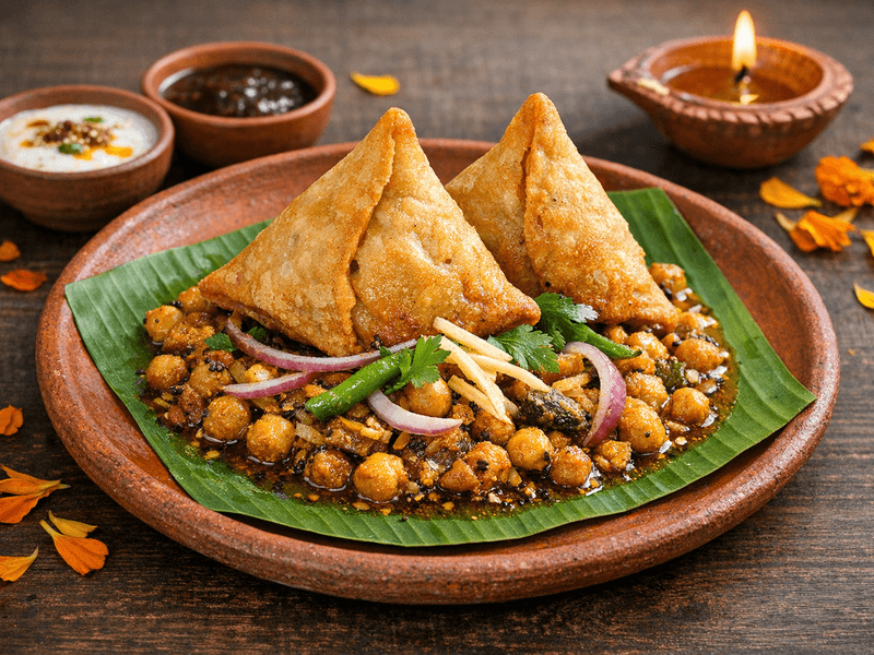 Chana Samosa (Chhattisgarhi)