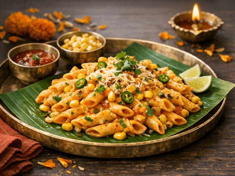 Cheese Corn Pasta