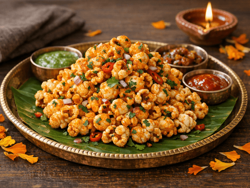 Cheese Masala Popcorn