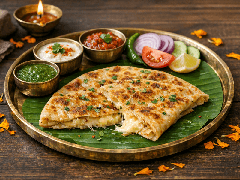 Cheese Parantha