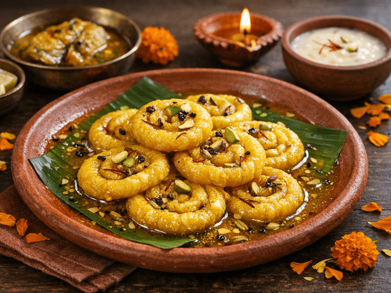 Chhena Jalebi Rasa