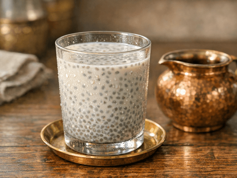 Chia Pudding with Almond Milk