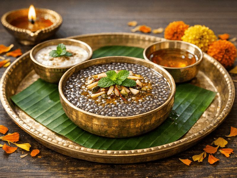 Chia Seeds Soaked with Honey