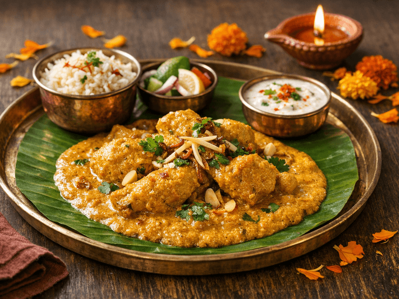 Chicken Korma (Lucknowi)