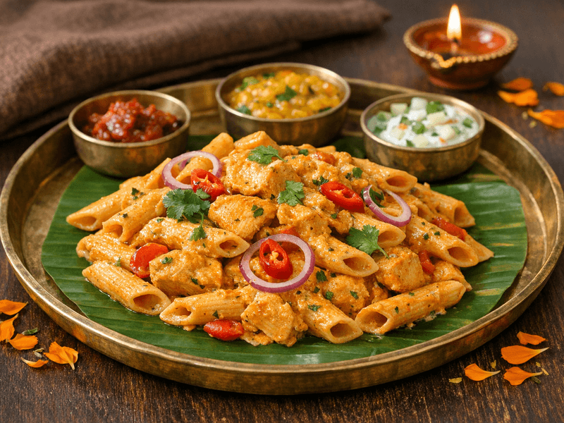 Chicken Penne in Creamy Sauce