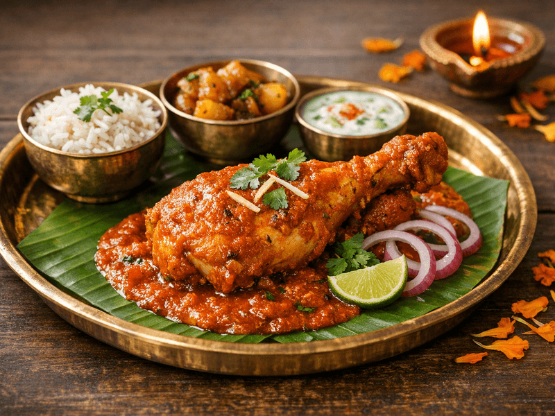 Chicken Piece in Curry